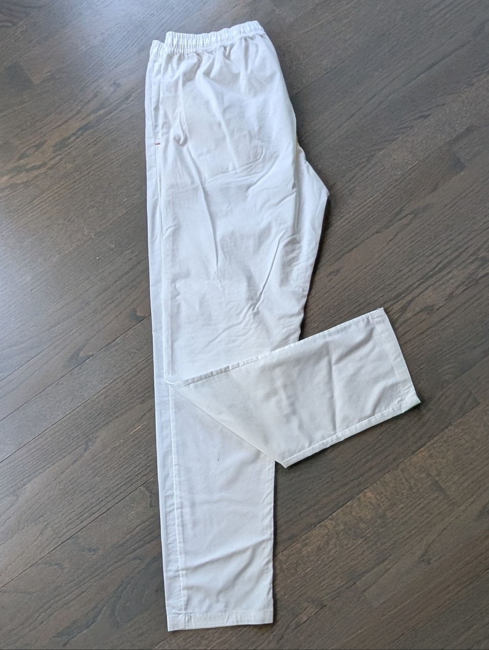 Ideas Pakistani Men's Trouser Salwar Pants, White, Medium